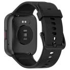 For SKG V7 / V7 Pro Solid Color Silicone Watch Band(Black) - 2