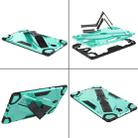 For Samsung Galaxy Tab S4 10.5 T830/T835 Escort Series TPU + PC Shockproof Protective Case with Holder(Mint Green) - 3