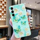 For Samsung Galaxy S24 FE 5G Colorful Painting Pattern TPU Phone Case(Butterflies) - 2