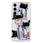 For Samsung Galaxy S24 FE 5G Colorful Painting Pattern TPU Phone Case(Black Cat) - 3