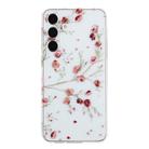 For Samsung Galaxy S24 FE 5G Colorful Painting Pattern TPU Phone Case(Red Flowers) - 3