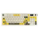 LANGTU L98 Wired RGB Mechanical Gaming Keyboard(Yellow) - 1