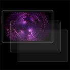 For UAUU T80 10.4 2pcs 9H 0.3mm Explosion-proof Tempered Glass Film - 1