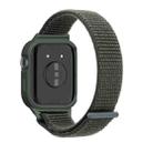For Huawei Watch Fit3 Nylon Loop Integrated Watch Band(Army Green) - 2