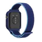 For Huawei Watch Fit3 Nylon Loop Integrated Watch Band(Navy Blue) - 2