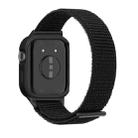 For Huawei Watch Fit3 Nylon Loop Integrated Watch Band(Black) - 2