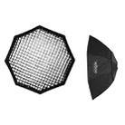 Godox Octagon Honeycomb Grid Softbox with Bowens Mount, Size:120cm - 1