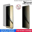 For Realme 14 Pro Lite 5G imak 3D Curved HD Full Screen Anti-spy Tempered Glass Protective Film - 3