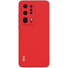 For Huawei P40 Pro+ 5G IMAK UC-2 Series Shockproof Full Coverage Soft TPU Case(Red) - 1