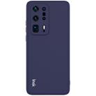 For Huawei P40 Pro+ 5G IMAK UC-2 Series Shockproof Full Coverage Soft TPU Case(Blue) - 1