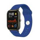 20mm For Huami Amazfit GTS Silicone Watch Band(Blue) - 1