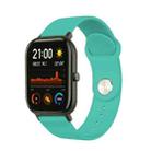 20mm For Huami Amazfit GTS Silicone Watch Band(Mint Green) - 1