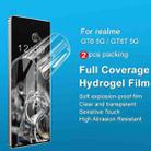 For Realme GT 6 5G Global 2pcs/Set imak Curved Full Screen Hydrogel Film Protector - 2