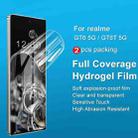 For Realme GT 6T 5G Global 2pcs/Set imak Curved Full Screen Hydrogel Film Protector - 2