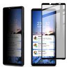 For Sony Xperia 10 VI imak HD Full Screen Anti-spy Tempered Glass Protective Film - 1