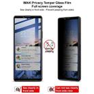 For Sony Xperia 10 VI imak HD Full Screen Anti-spy Tempered Glass Protective Film - 3