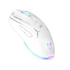 ONIKUMA CW917 RGB 4800DPI Dual Mode Wired + 2.4GHz Wireless Mouse(White) - 2