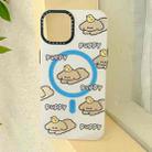 For iPhone 14 Double-Layer Frosted IMD MagSafe Phone Case(PUPPY Dogs) - 2
