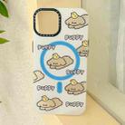 For iPhone 14 Pro Double-Layer Frosted IMD MagSafe Phone Case(PUPPY Dogs) - 2