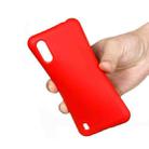 For Samsung Galaxy M01 Solid Color Liquid Silicone Shockproof Full Coverage Mobile Phone Protective Case(Red) - 3