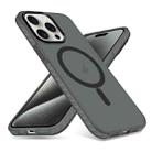 For iPhone 15 Pro Max Skin Feel Airbag Shockproof MagSafe Phone Case(Black) - 1
