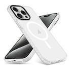 For iPhone 15 Pro Max Skin Feel Airbag Shockproof MagSafe Phone Case(Transparent) - 1
