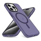 For iPhone 15 Pro Max Skin Feel Airbag Shockproof MagSafe Phone Case(Purple) - 1