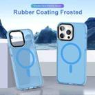 For iPhone 15 Pro Skin Feel Airbag Shockproof MagSafe Phone Case(Blue) - 2