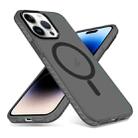 For iPhone 14 Pro Max Skin Feel Airbag Shockproof MagSafe Phone Case(Black) - 1