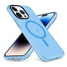 For iPhone 14 Pro Max Skin Feel Airbag Shockproof MagSafe Phone Case(Blue) - 1