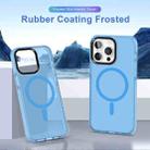 For iPhone 14 Pro Skin Feel Airbag Shockproof MagSafe Phone Case(Blue) - 2