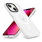 For iPhone 14 / 13 Skin Feel Airbag Shockproof MagSafe Phone Case(Transparent) - 1