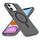 For iPhone 11 Skin Feel Airbag Shockproof MagSafe Phone Case(Black) - 1