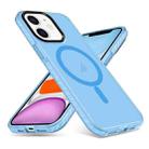 For iPhone 11 Skin Feel Airbag Shockproof MagSafe Phone Case(Blue) - 1