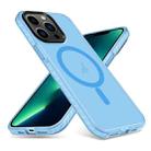For iPhone 13 Pro Max Skin Feel Airbag Shockproof MagSafe Phone Case(Blue) - 1
