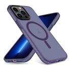 For iPhone 13 Pro Skin Feel Airbag Shockproof MagSafe Phone Case(Purple) - 1