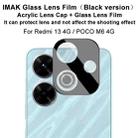 For Xiaomi POCO M6 4G imak High Definition Integrated Glass Lens Film Black Version - 2