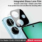 For Xiaomi POCO M6 4G imak High Definition Integrated Glass Lens Film Black Version - 3