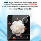 For Honor Magic V Flip 1 Sets imak Lens Film + Glass Rear Screen Sticker - 2