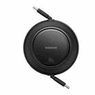 Baseus Free2Pull Mini Retractable Charging Cable 1.5m USB-C / Type-C to USB-C / Type-C 100W(Black) - 2