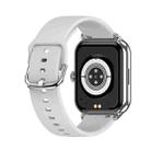 CY13 1.9 inch IPS Square Screen Smart Watch Supports Bluetooth Calls / Health Monitoring(Silver) - 3