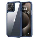 For iPhone 15 Pro Acrylic+TPU Transparent Shockproof Phone Case(Royal Blue) - 1