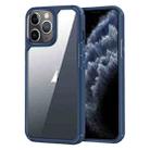 For iPhone 11 Pro Max Acrylic+TPU Transparent Shockproof Phone Case(Royal Blue) - 1