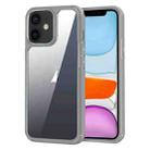 For iPhone 11 Acrylic+TPU Transparent Shockproof Phone Case(Grey) - 1