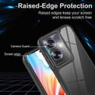 For OPPO A79 5G Acrylic+TPU Transparent Shockproof Phone Case(Black) - 3