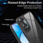 For OPPO A60 4G Acrylic+TPU Transparent Shockproof Phone Case(Black) - 3