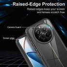 For Realme 12 Pro+ 5G Acrylic+TPU Transparent Shockproof Phone Case(Black) - 3
