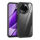 For Realme 11 5G / 11x Acrylic+TPU Transparent Shockproof Phone Case(Black) - 1