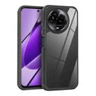 For Realme Narzo 60x Acrylic+TPU Transparent Shockproof Phone Case(Black) - 1