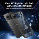 For OnePlus Nord 4 Acrylic+TPU Transparent Shockproof Phone Case(Black) - 2